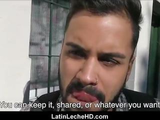 Amateur Straight Latino Paid To Fuck Gay guy