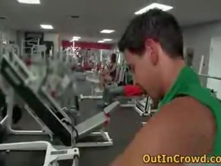 Gay fuck in public gym 1 by outincrowd